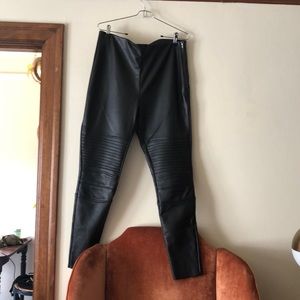 Black TopShop Moto leggings